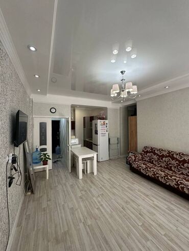 ипотека на 10 лет без первоначального взноса бишкек: 1 комната, 42 м², Элитка, 8 этаж, Евроремонт