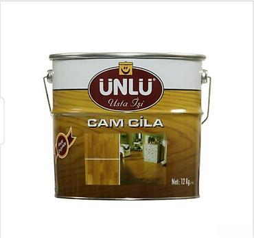 Divar üçün boyalar: Cam cila lak "Ünlü 12kg"Ünlü cam cila lak 12 kq 2,5 kq - 35 AZN 💳 — 1
