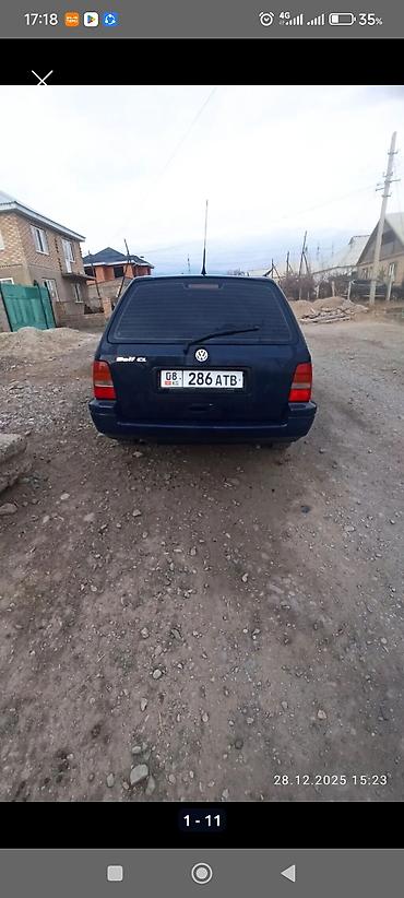 рул: Volkswagen Golf Variant: 1997 г., 1.8 л, Кол менен иштөөчү, Бензин, Универсал — 2