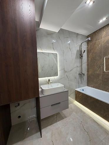 999: 3 комнаты, 92 м², Асанбай мкр Элитка, 13 этаж, Дизайнерский ремонт — 6