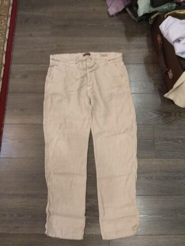 летние джинсовые платья: Повседневные брюки, XL (EU 42)