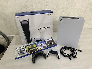 Видео оюндар жана приставкалар: Игровая приставка Sony PlayStation 5 в комплекте с двумя беспроводными — 9