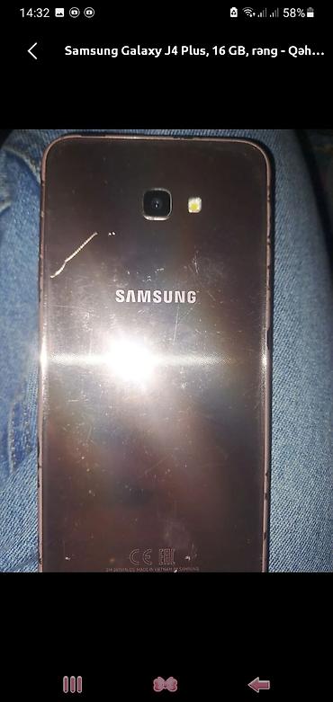 iphone 7 almaq: Samsung Galaxy J4 Plus, 16 GB, rəng - Qəhvəyi — 3