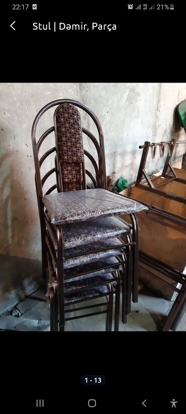 Stullar: Stul stol istenilen Rengde Parcadan ve Kojadan tek ve Komplekt Wekilde — 18