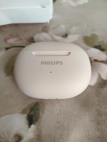микрофон наушник: Новый Беспроводные (Bluetooth) Наушники, Philips, цвет - Белый — 4
