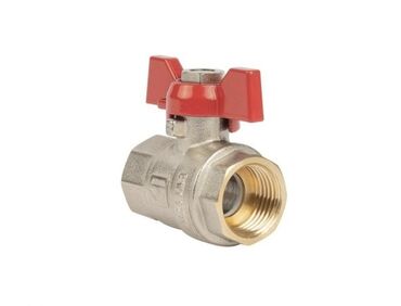 Другая сантехника: Кран шаровый HLV BP 1/2" бабочка, Бренд: HLV краны шаровые Внутренние