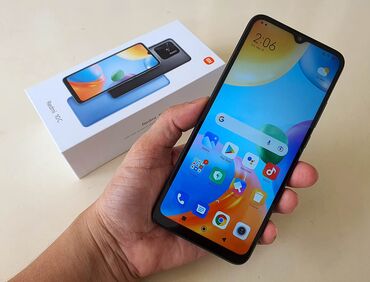 xiaomi poco f4 qiymeti: Xiaomi Redmi 10C, 128 GB, rəng - Qara, 
 Barmaq izi, İki sim kartlı