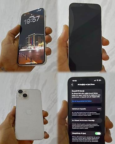 gree kondisioner satisi: IPhone 14, 128 GB, Ağ, Face ID — 1