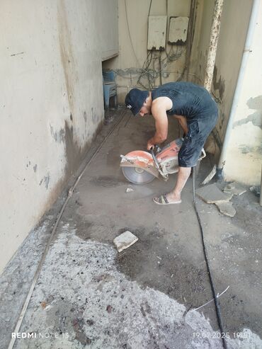 Beton işləri: Səssiz tozsuz səliqəli kəsim. Beton katlavan monolit kubik -da lalafo.az — 27 Beton işləri: Səssiz tozsuz səliqəli kəsim. Beton katlavan monolit kubik — 27