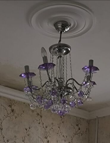 Çilçıraqlar: Çılçıraq, 6 lampa, Xrustal