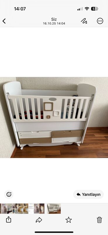 двухъярусная кровать баку: Oğlan və qız üçün, İşlənmiş, Çarpayı, Matras ilə, Siyirməli