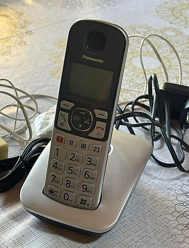 Stasionar telefonlar: Stasionar telefon Panasonic, Simsiz, Yeni — 2