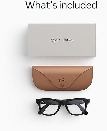 ağıllı eynək: Ray-Ban | Meta GEN 1 ağıllı eynək – Wayfarer dizaynı - İnteqrə — 2