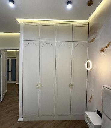 Кухонные гарнитуры: Кухонный гарнитур, цвет - Серый, МДФ — 37