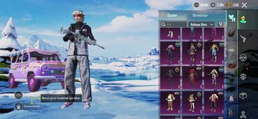 Qəlyan, vayp və aksesuarları: PUBG Mobile hesabı – zəngin inventar və nadir skinlər — 5