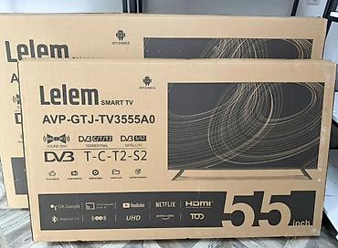 Новый Smart TV 4К Lelem AVP-GTJ-TV3555A0 — 55" Основные