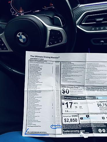 BMW: BMW X7: 2020 г., 4.4 л, Бензин — 13