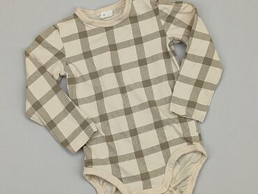 bezowe body: Body, H&M, 12-18 months, 
condition - Very good