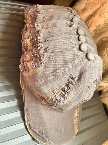 джинсы подростковые: Кепка, Шестиклинка, Без логотипа, Козырек: Изогнутый