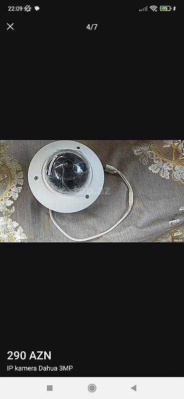 Фото и видеокамеры: Dahua 3MP IP kamera – tavan üçün vandaladayanı dome model — 4