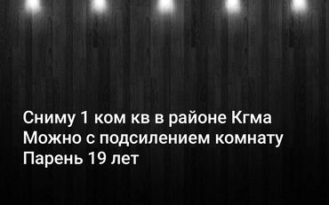 сдаю 1 ком квартиру аламедин 1: 1 комната, 52 м², С мебелью