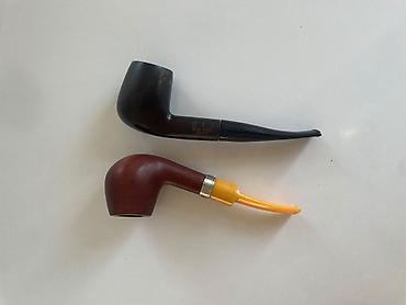 sari batinka: Məhsul: Tütün pipo dəsti (2 ədəd) Təsvir: - Klassik əyri formalı iki — 1