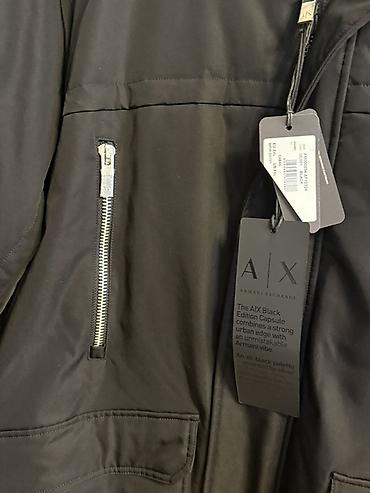 emperio armani: Kurtka, Bolonka, Qış, Armani Exchange, 2XL — 3
