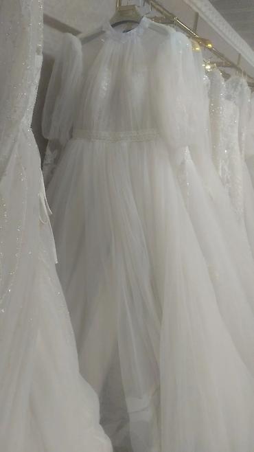 Свадебные платья: Свадебное платье, L, Дизайнерское, Пышное, Турция, Стразы, Б/у — 14