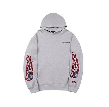 Толстовки: Мужская толстовка, S, M, L, Bershka, Новый, цвет - Серый, Платная доставка — 1