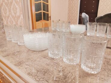 чайный набор: Stəkanlar, Şüşə, 6 ədədli dəst, 200 ml