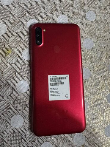 samsung qulaqliq: Samsung Galaxy A11, 32 GB, rəng - Qırmızı
