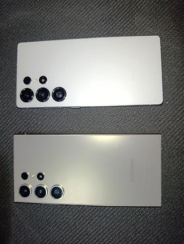 samsung s27 ultra: Samsung Galaxy S24 Ultra, Б/у, 256 ГБ, цвет - Серебристый, 1 SIM — 2
