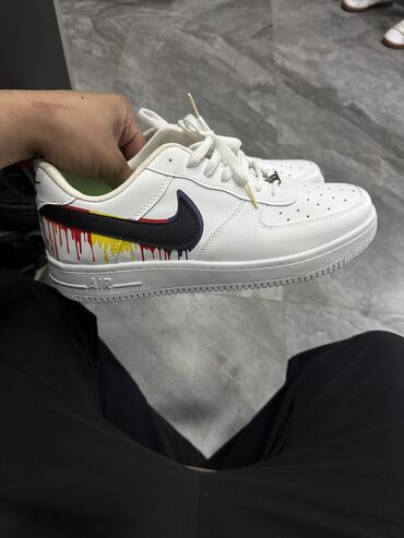 air force бишкек: Эркектердин кроссовкасы, 45, Nike, Жаңы, түсү - Ак, Өзү алып кетүү