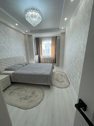 боконбаева квартира: 3 комнаты, 76 м², Элитка, 10 этаж, Свежий ремонт