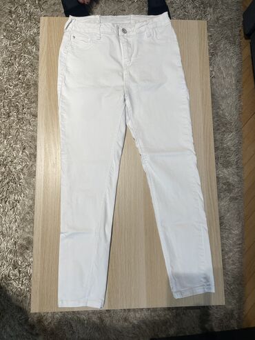 tommy hilfiger pantalone: M (EU 38), L (EU 40), Visok struk, Ravne nogavice