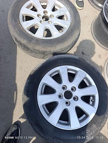 r15 disklər: Yeni Disk təkər Toyota 215 / 60 / R 16, 5 Boltlu — 1