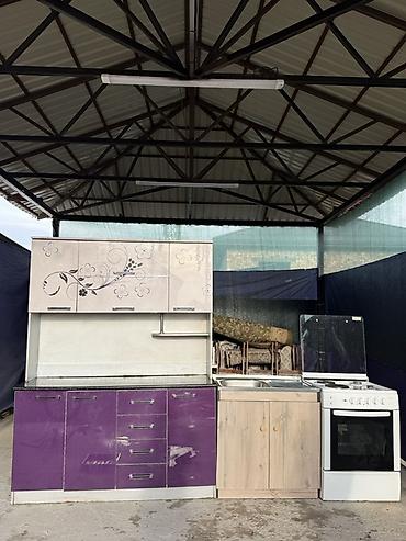Кухонный гарнитур с техникой и мойкой Состав и компоновка: - at lalafo.kg Кухонный гарнитур с техникой и мойкой Состав и компоновка: -