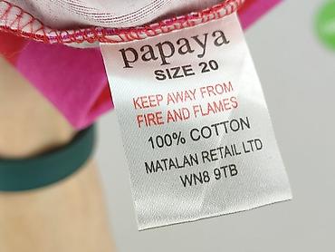 bluzki na gumce: Papaya, Top damski, rozmiar 4XL — 5