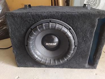 avto kalonka: Avto subwoofer qutusu ilə - Marka: BOSSE (subwoofer) - Tip: Avtomobil — 1