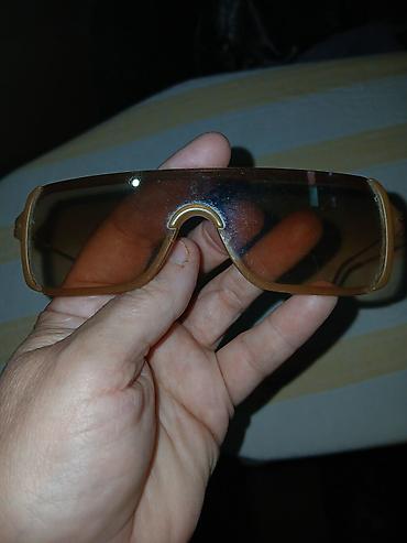 crocs aksesoari: ORIGINAL PRADA naočare za sunce – shield/visor dizajn - Model — 1