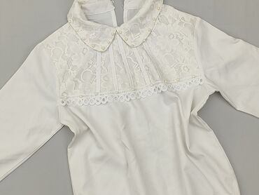 sukienki letnie białe haftowane: Blouse, 8 years, 122-128 cm, condition - Good