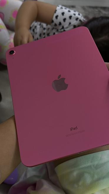 Планшеты: IPad (10‑го поколения) Wi‑Fi, 64 ГБ, цвет Pink (розовый). Модель — 3