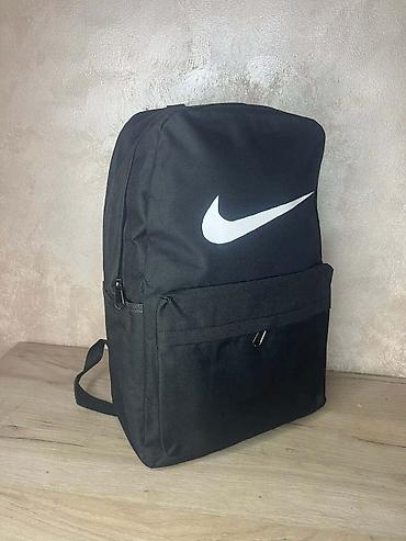 doca torbe: Ruksaci – crni, sa brendiranim printom (Calvin Klein, Nike, adidas) - — 6