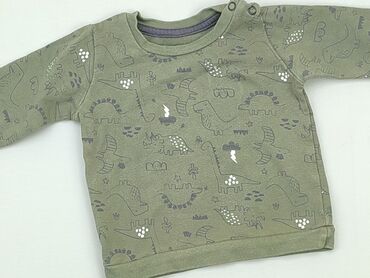 krótkie spodenki jeansowe chłopięce: Sweatshirt, 3-6 months, condition - Very good