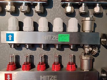 тепловой насос для бассейна: Коллекторный блок HITZE для системы отопления/теплого пола - — 1