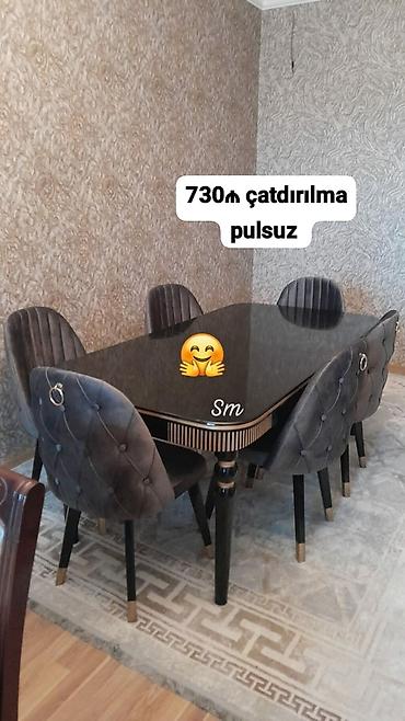 Гостиные гарнитуры: Masa desti yeni qonaq otağı mebeli — 1