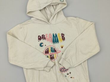 bluzka w paski krótki rękaw: Sweatshirt, SinSay, 12 years, 146-152 cm, condition - Fair