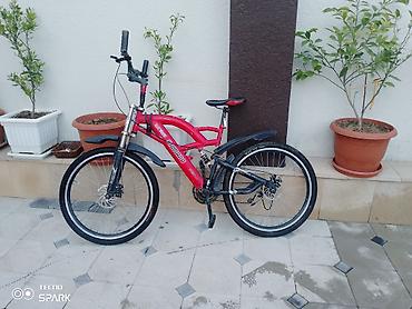 mingecevir velosiped: Qatlanan dağ velosipedi – 26” təkərlər, tam amortizasiya - Çərçivə — 1