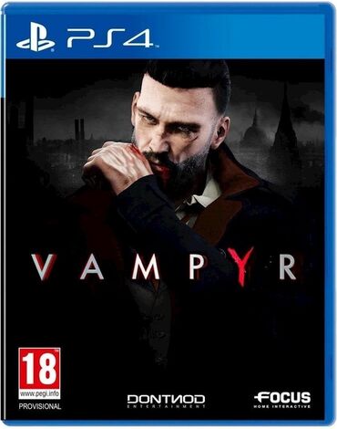Video oyunlar üçün aksesuarlar: Ps4 vampyr