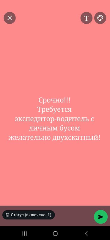 рессоры на спринтер: Требуется Водитель-экспедитор, С личным транспортом, Менее года опыта, Компенсация ГСМ, Неполный рабочий день, Старше 18 лет